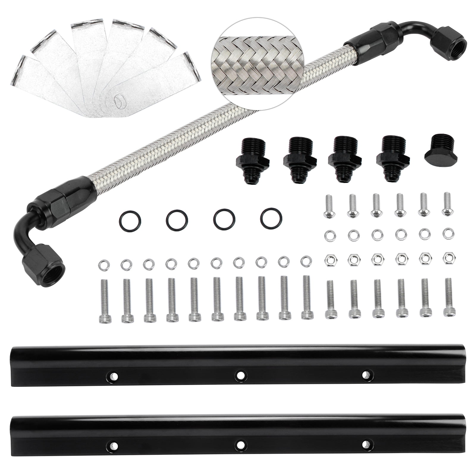 GZCW Anti-Corrosion Fuel Rail Kit High Strength Aluminum Alloy Billet ...