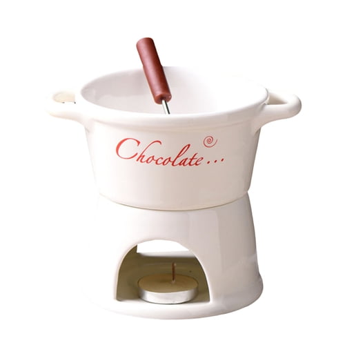 Chocolate Fondue Mug, 2025 New Sweet Fondue Cup With Fok And