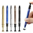 thumbnail image 1 of GZCW Jewelry Ball Grabber Tool 4-Claw Chip Pickup Tweezers Stainless Steel Retractable Grabber for Pearl IC Chips Screws Nuts Small Parts Electronics Jewelry Repair, 1 of 8