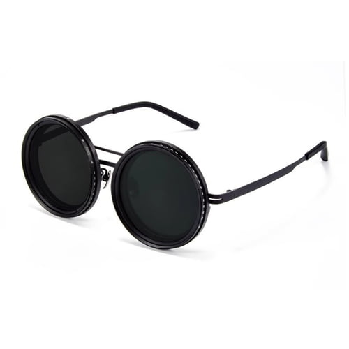 小物 GDC Round Sunglasses GZCW Rounded Polarized Glasses 1-9 Gears Adjustable