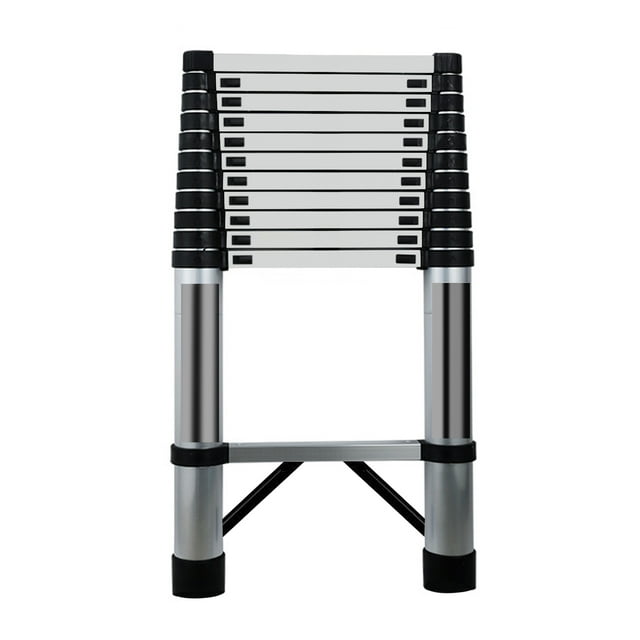 GZCW Telescoping Extension Ladder, Stainless Steel Folding Telescopic