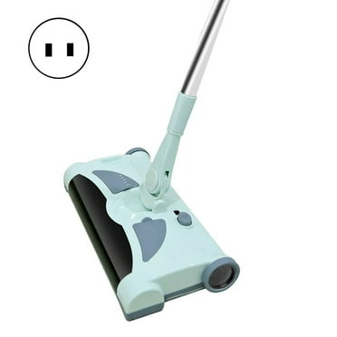 ♕GZCW Wireless Electric Carpet Cleaner High Efficiency Sweeping And Towing Machine Low Noise Carpet Sweeper Fastly Rechargeable Collect Dust Hair Crumb US Plug Vacuum Cleaner