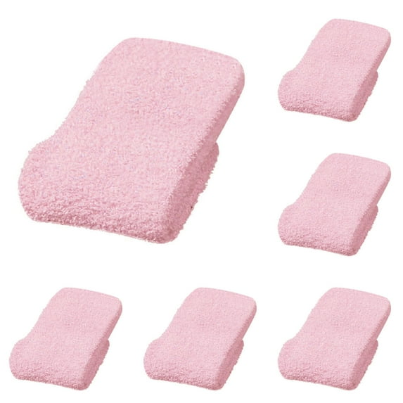 GZEFJRQM 6 Pairs Fluffy Socks Fuzzy Socks for Women Fleece Fluffy Cabin Plush Warm Sleep Soft Cozy Winter Adult Socks Bed Floor Socks Winter Pure Color Slipper Socks
