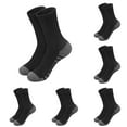 thumbnail image 1 of GZEFJRQM 6 Pairs Tube Socks Women Men Solid Color Basketball Sport Socks Autumn Winter Lightweight Thin Casual Calf Socks Moisture Wicking Soft Breathable Dress Socks, 1 of 7