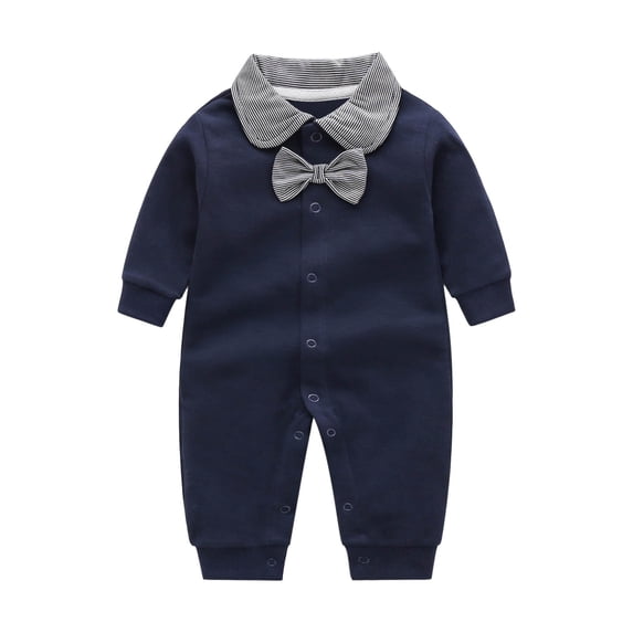 GZEFJRQM Big and Tall Suit Suits for Boys Size 10-12 Coveralls for Toddler Onesies 3t Infant Boy Gifts Girls' Clothing Sets Girls Size 5 Clothes, Navy 0-3 Months