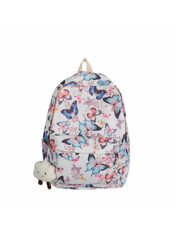 Blue Backpack for Women Travel 18 X 14 X 8 Inches Travel Backpack Nursing Bag Mochilas De Viaje Para Mujer Pink Bookbag Back Pack for Work, Pink One Size