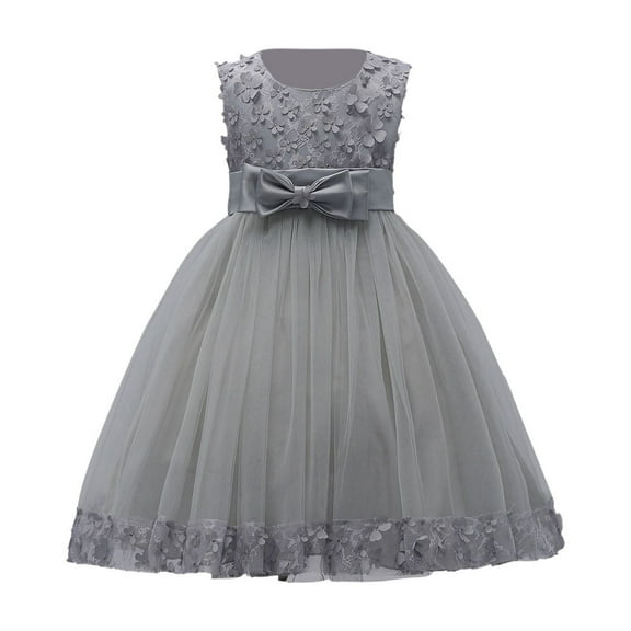 GZEFJRQM Girls Tiered Tulle Dress Kids Tutu Dress Ruffle Toddler Long Sleeve Fluffy Cute Party Ball Gowns Christmas Flower Girl Dresses