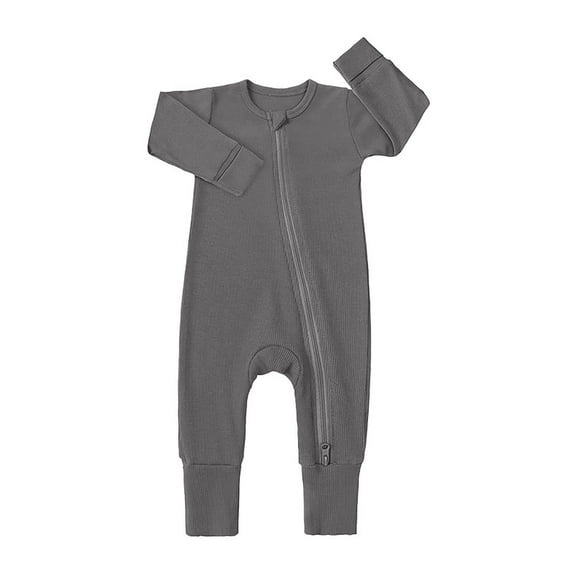 GZEFJRQM Toddler Suit Long Sleeve Body Suit New Born Onesies Boy 9 Month Onesies 12-18 Month Boy Clothes Girls 5t Clothes Gift for Baby, Black 18-24 Months