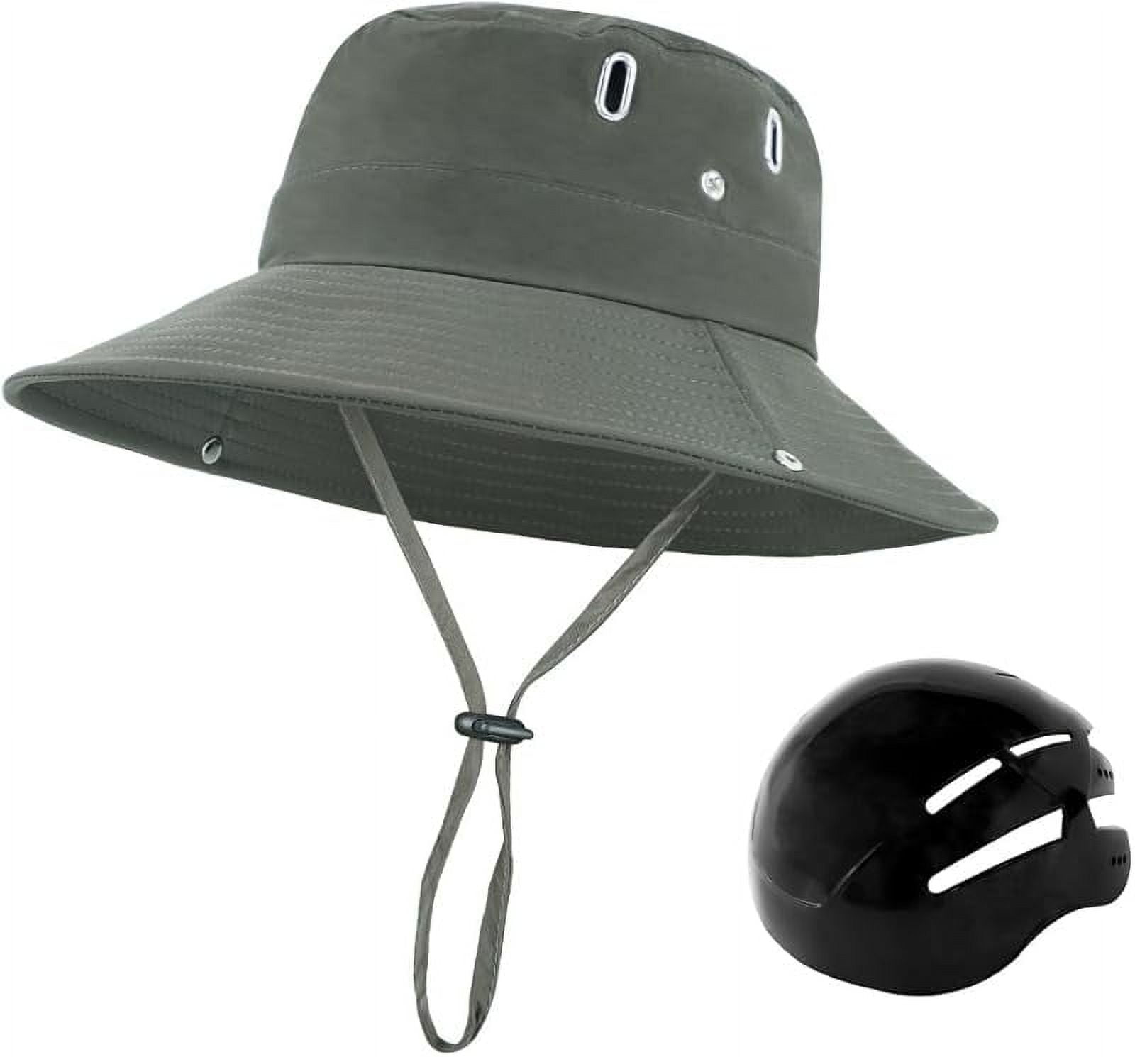 GZFzysl Bucket Hats for Adult Men Women Sun Protection Suitable for Leisure Cycling Bike Helmet (Non-Professional) Mountain Hiking Fishing