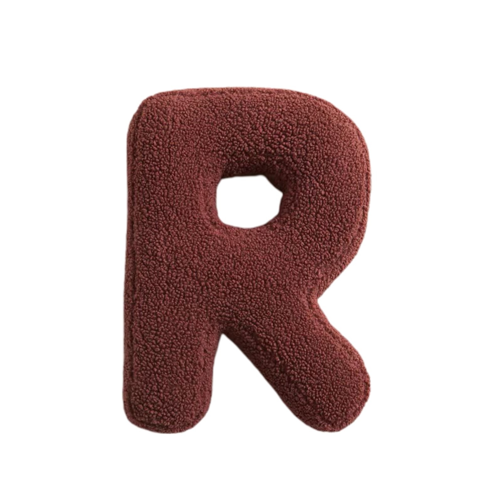 GZHCGSM Home Textile Velvet Initial Letter Pillow English Letters