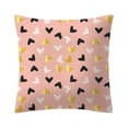 GZHCGSM Throw Pillows For Couch Rose Gold Pink Cushion Cover Square