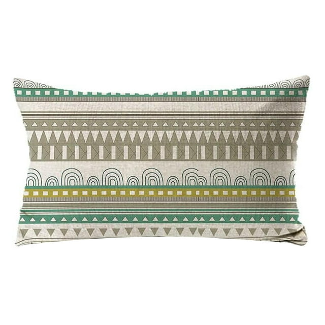GZHCGSM Vintage Pillow Covers Decor Minimalist Cushion Home Geometric