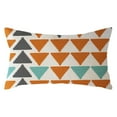 GZHCGSM Vintage Pillows Decor Minimalist Cushion Home Geometric Linen
