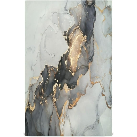 GZHJMY 1 Pack Luxury Abstract Fluid Art Painting Kitchen Towels, Soft Highly Absorbent Dish Towels Reusable Tea Towels Set, 28"x 18"