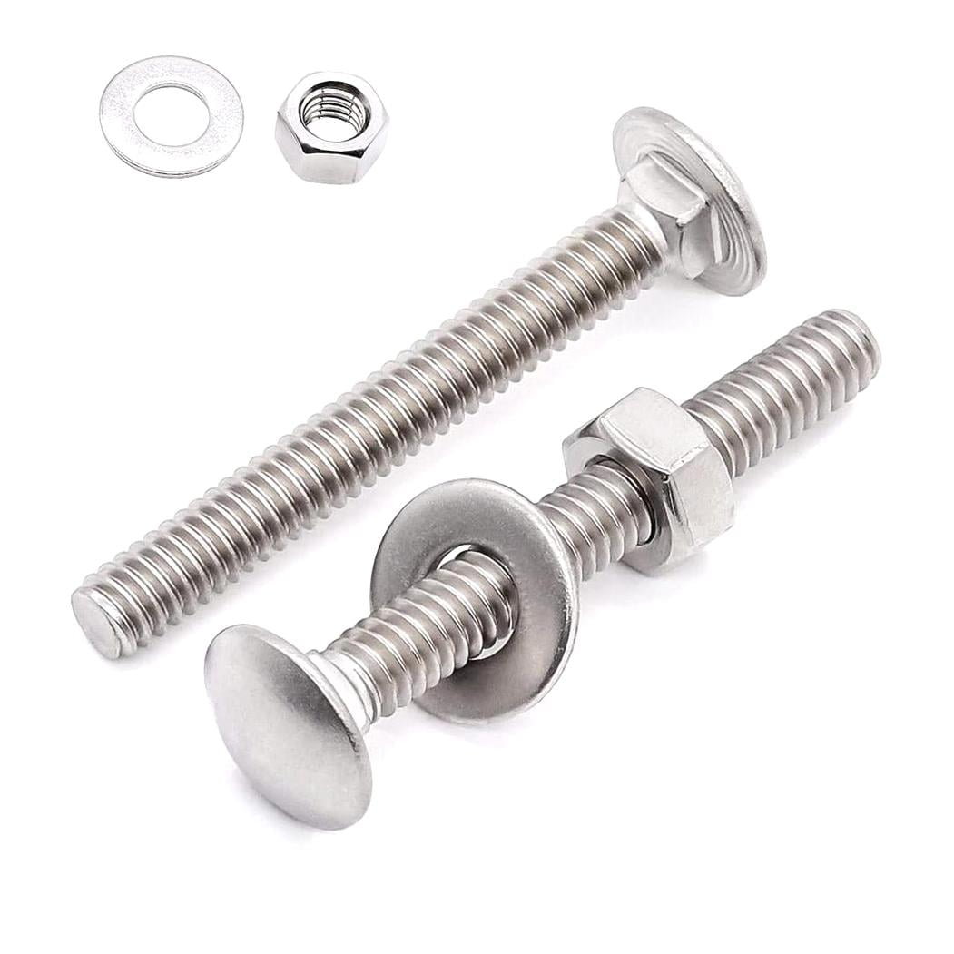 QUARKZMAN 15Pcs 5/16-18 x 2 Boulons À Tête Hexagonale À