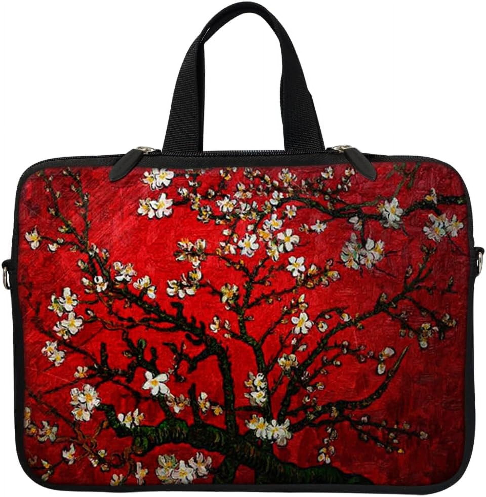 Neoprene Laptop Sleeve With Handle For 11.6" To 12.5" Laptops - Slim Protection For MacBook, Chromebook, Tablet