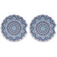 thumbnail image 1 of GZHJMY 2 Pack Car Coasters for Drinks Absorbent, Indian Mandala Car Cup Holder Coaster for Your Car with Fingertip Grip, 2.5 inch, 1 of 6