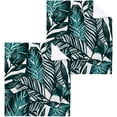 thumbnail image 1 of GZHJMY 2PCS Beautiful Tropical Palm Leaves Towels Cotton Washcloths Set,Quick Drying & Absorbent Soft Bathroom Hand Towel Lightweight & Portable Fingertip Towel, 1 of 7