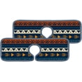 thumbnail image 1 of GZHJMY 2PCS Faucet Absorbent Mat, Geometric Ethnic Motives Ornament Washable Sink Splash Guard Drip Catcher, Kitchen Bath Countertop Microfiber Sink Drying Mats for Kitchen, 1 of 7