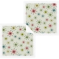 thumbnail image 1 of GZHJMY 4 PCS Atomic Star Towels Cotton Washcloths Set,Quick Drying & Absorbent Soft Bathroom Hand Towel Lightweight & Portable Fingertip Towel, 1 of 7