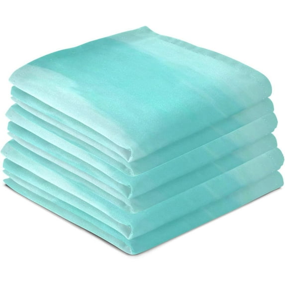 GZHJMY 6 Pack Green Kitchen Towels, Soft Highly Absorbent Dish Towels Reusable Tea Towels Set, 28"x 18"