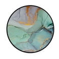 thumbnail image 1 of GZHJMY Abstract Art Round Rugs for Living Room, 48In Non-Slip Coral Velvet Long Runner Rugs, Washable Water Absorbent Mat Carpet for Bedroom Kitchen Kids Room, 1 of 6