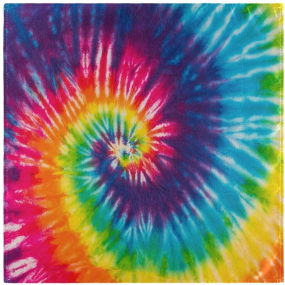 GZHJMY Abstract Swirl Design Tie Dye Cloth Napkins, Set of 4 20 x 20 Inch Soft & Comfortable Polyester Dinner Napkin for Family, Restaurant, Weddings, Parties