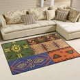 thumbnail image 1 of GZHJMY African Tribal Print Area Rug Rugs Non-Slip Floor Mat Doormats Living Room Bedroom 31 x 20 inches, 1 of 5