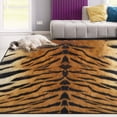 thumbnail image 1 of GZHJMY Animal Print Area Rug 2'x3', Tiger Print Polyester Area Rug Mat for Living Dining Dorm Room Bedroom Home Decorative, 1 of 7