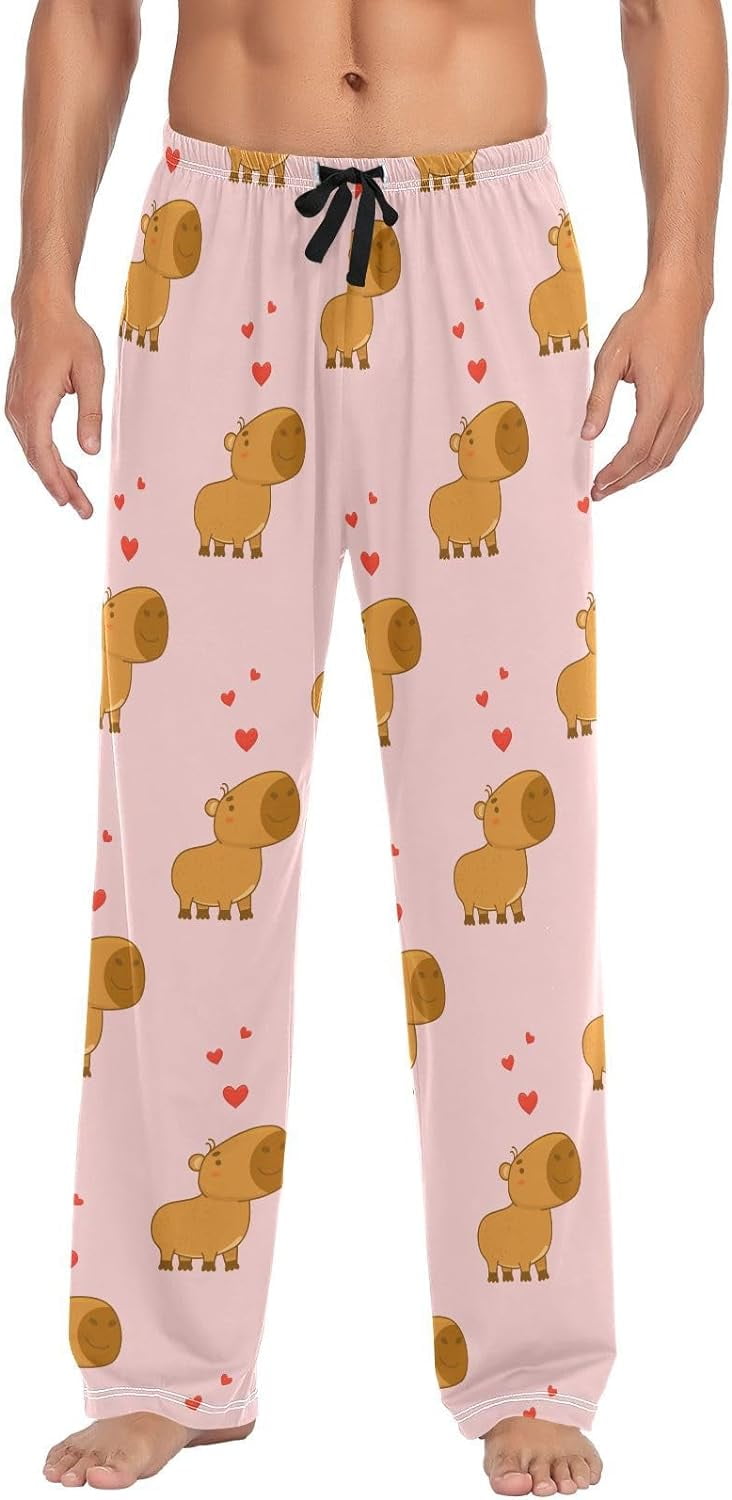Men's And Women's Pajamas Sets Long Sleeve Button Blouse And
