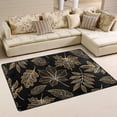 thumbnail image 1 of GZHJMY Autumn Fall Gold Leaves Area Rug 2x3 Modern Soft Rugs Indoor Floor&nbsp;Carpet No-Shedding Non-Slip Rectangle Mat for Living Room Entryway Bedroom Dormitory Carpet Runner, 1 of 6