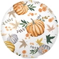 thumbnail image 1 of GZHJMY Autumn Harvest Pumpkin Round Placemats Set of 6, Non-Slip Table Mats Washable Heat Resistant Place Mats for Kitchen Dining Table Home Decor,15.4 Inch, 1 of 7