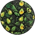 thumbnail image 1 of GZHJMY Avocado Pattern Wall Clock, Silent Non Ticking 10 Inch Battery Operated Wall Clocks, Easy to Read Clock for Home Kitchen Living Room Bathroom Office Decor, 1 of 6