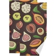 thumbnail image 1 of GZHJMY Avocado Soft Hand Towels, 2 Pcs Absorbent Bath Towel Decorative Fingertip Towels for Bathroom Gym Spa Hotel Beach Swimming Pool,14.4"x 28.3", 1 of 7