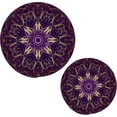 thumbnail image 1 of GZHJMY Background Trivets Pot Holders Set of 2, Hot Pads, Table Mats,Placemats Set for Cooking and Baking, Cotton Braided Hot Pads, 7.09"+9.45", 1 of 7