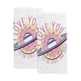 thumbnail image 1 of GZHJMY Bath Shower Towels Set of 2 for Bathroom - Cute Ghost Soft Microfiber Hand Towel Absorbent Soft Decorative Face Towel for Kids 30 x 15 inch, 1 of 6