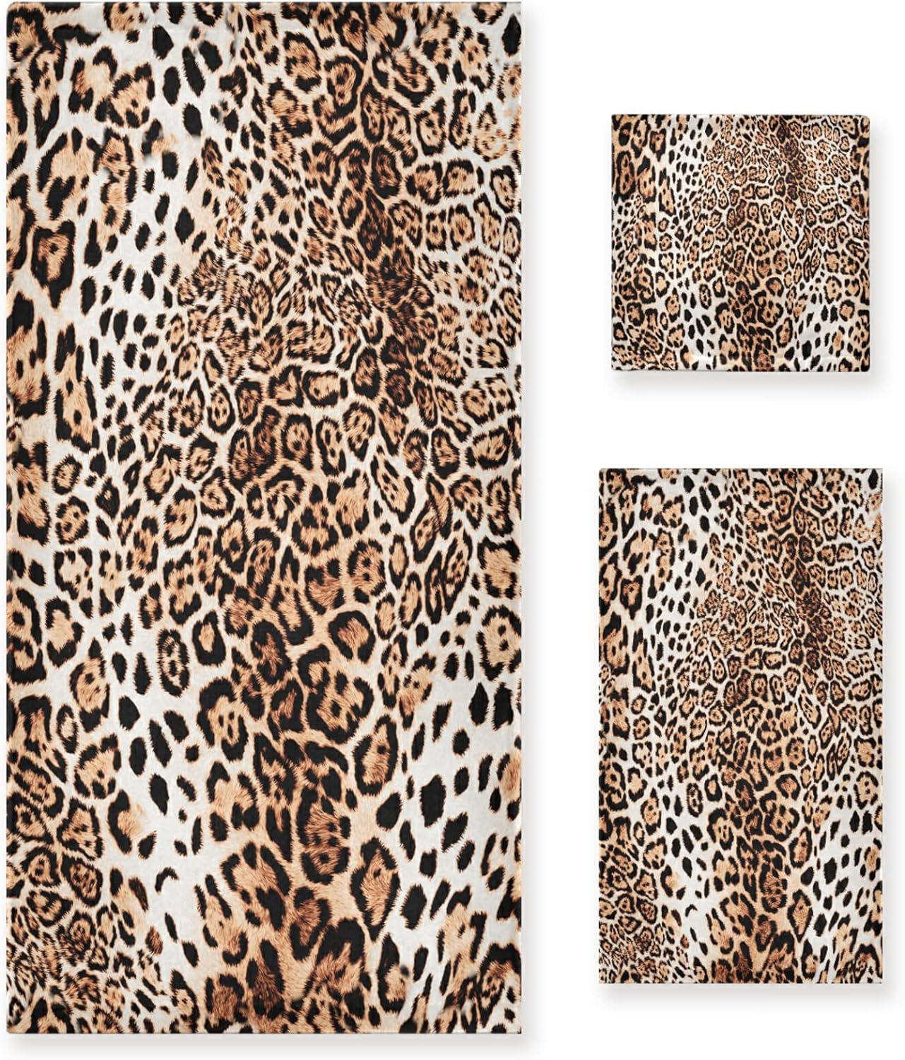 Animal print hand towels hotsell