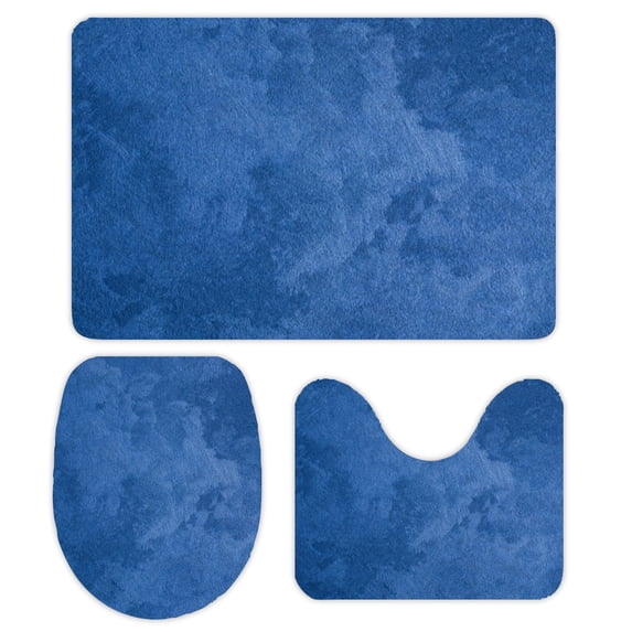 GZHJMY Bathroom Mat set of 3, Abstract Stucco Background 3 Pieces Bath Mats Set for Bathroom, Vintage Style Non-Slip Washable Cover Floor Rug Decorations for Kitchen Bathroom Bedroom