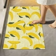 thumbnail image 1 of GZHJMY Bathroom Rug Cute Banana Soft and Absorbent Bathroom Carpet Non-Slip Machine Washable Plush Bath Floor Rug Door Mat for Bathtubs, Toilet,Kitchen, 16x24 in Carpet Runner, 1 of 6
