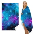 thumbnail image 1 of GZHJMY Beach Towel for Women Girls, Blue Starry Sky Bath Towel, Oversized Lightweight Sport Towel, 31x71 Inch, 1 of 7