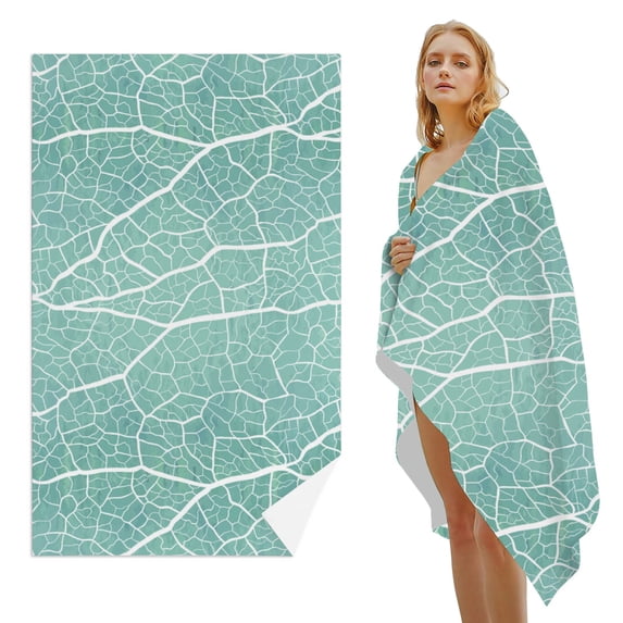 GZHJMY Beach Towel for Women Girls, Nature Theme Bath Towel, Oversized Lightweight Sport Towel, 31x71 Inch