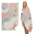 thumbnail image 1 of GZHJMY Beach Towel for Women Girls, Seamless Japanese Style Pattern Bath Towel, Oversized Lightweight Sport Towel, 31x51 Inch, 1 of 7