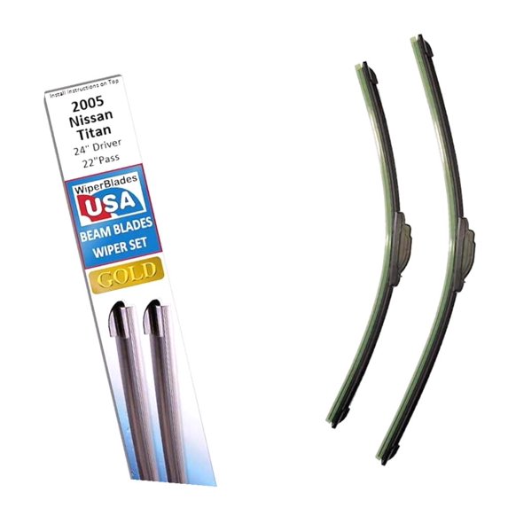 GZHJMY Beam Wipers Set for 2005 - Complete Beam Wiper Blades Set