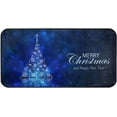 thumbnail image 1 of GZHJMY Blue Christmas Snowflake Kitchen Rug Non-Slip Kitchen Floor Mat Anti Fatigue Standing Mat for Sink Kitchen Bathroom, 39 x 20 Inch, 1 of 7