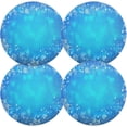 thumbnail image 1 of GZHJMY Blue Christmas Snowflake Placemats 4Pcs,Holidays PVC Weave Place Mats Table Mats Non-Slip Easy to Clean for Home Kitchen BBQ Party Table Decor,15.4", 1 of 6