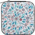 thumbnail image 1 of GZHJMY Boho Flower Small Jewelry Box, Portable Leather Travel Jewelry Storage Case for Rings Earrings Necklace Bracelets, 1 of 7
