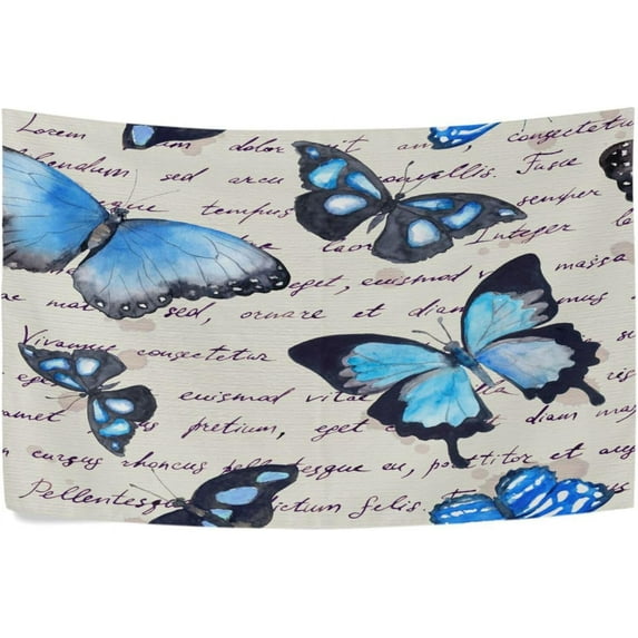 GZHJMY Butterflies Tapestry Aesthetic Tapestry for Bedroom Colorful Wall Hanging AestheticFor Room Decor 60" x 40" Inches Gift Decor