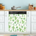 thumbnail image 1 of GZHJMY Cactus (2) Dishwasher Magnet Cover for The Front Door,Reusable Refrigerator Door Decor Magnet Sticker for Kitchen Home Decor 23" x 26", 1 of 6