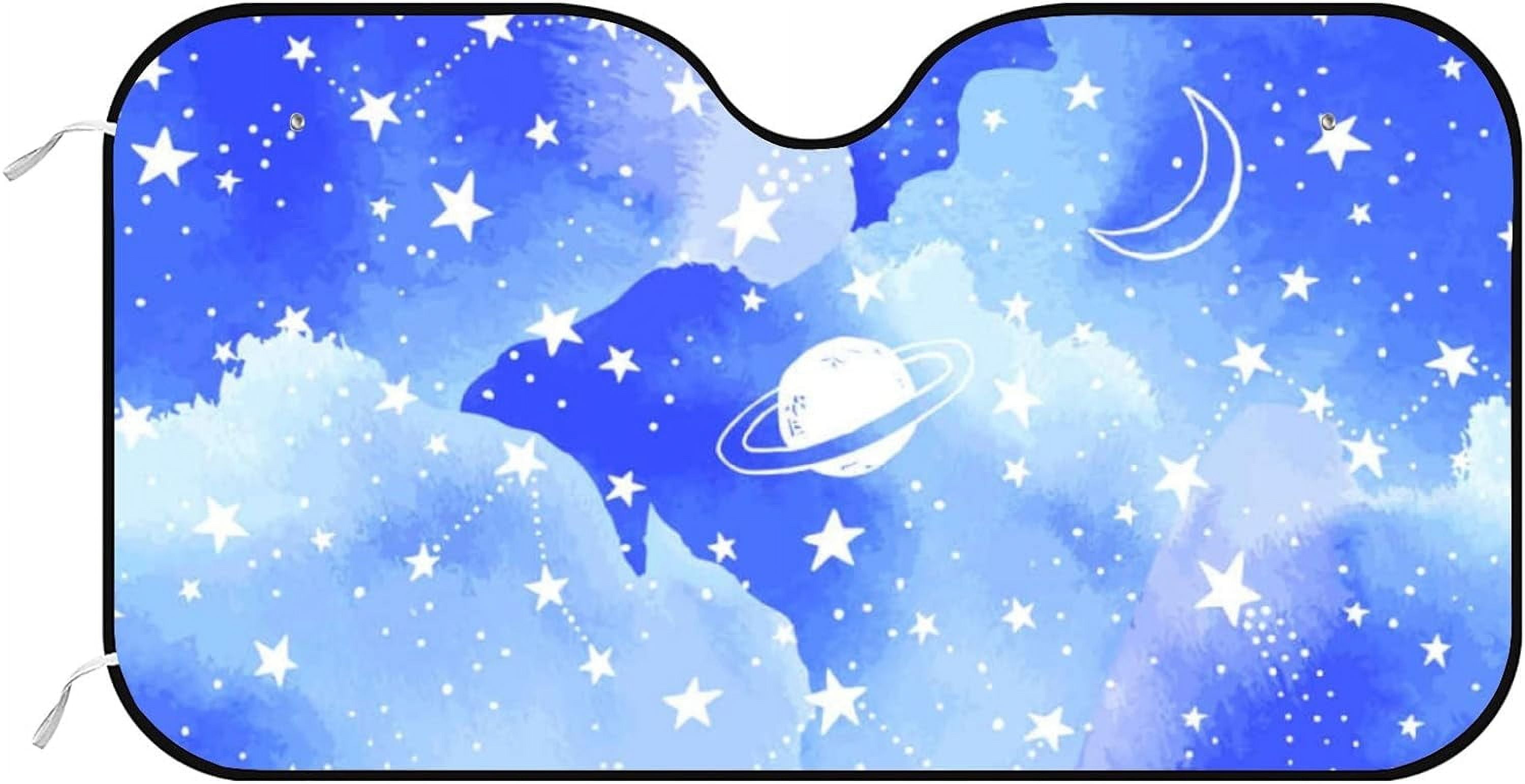 GZHJMY Car Front Windshield Sunshade UV Heat Protection, Foldable Auto