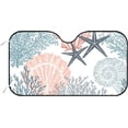 thumbnail image 1 of GZHJMY Car Front Windshield Sunshade UV Heat Protection, Foldable Auto Windshield Sun Visor for Sedan SUV Seamless Yellow Pear, Car Sunscreen Blocks UV Rays Heat 51x27.5inch Keep Vehicle Cool, 1 of 5